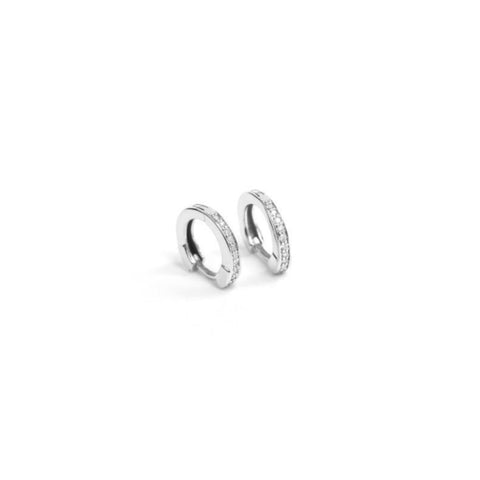 Diamond Hug Earrings - 0.06ct