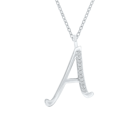 Initial Necklace - 9ct Gold