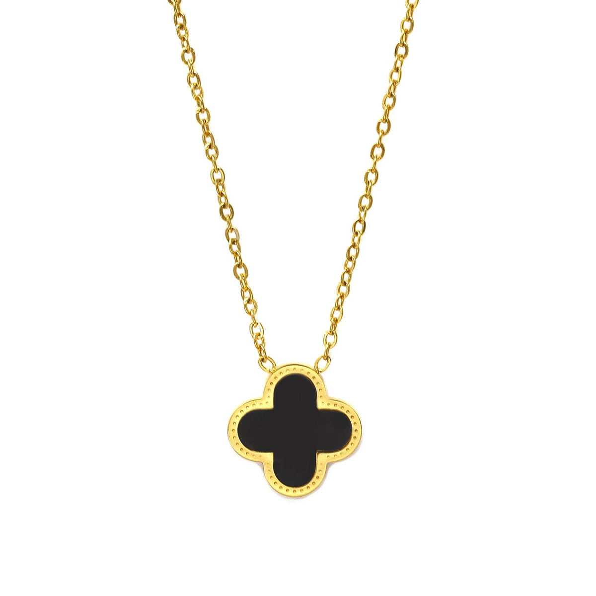 ◇Hei◇ clover pendant necklace [正規品/関税込] Clover center Clover Pendant Necklace