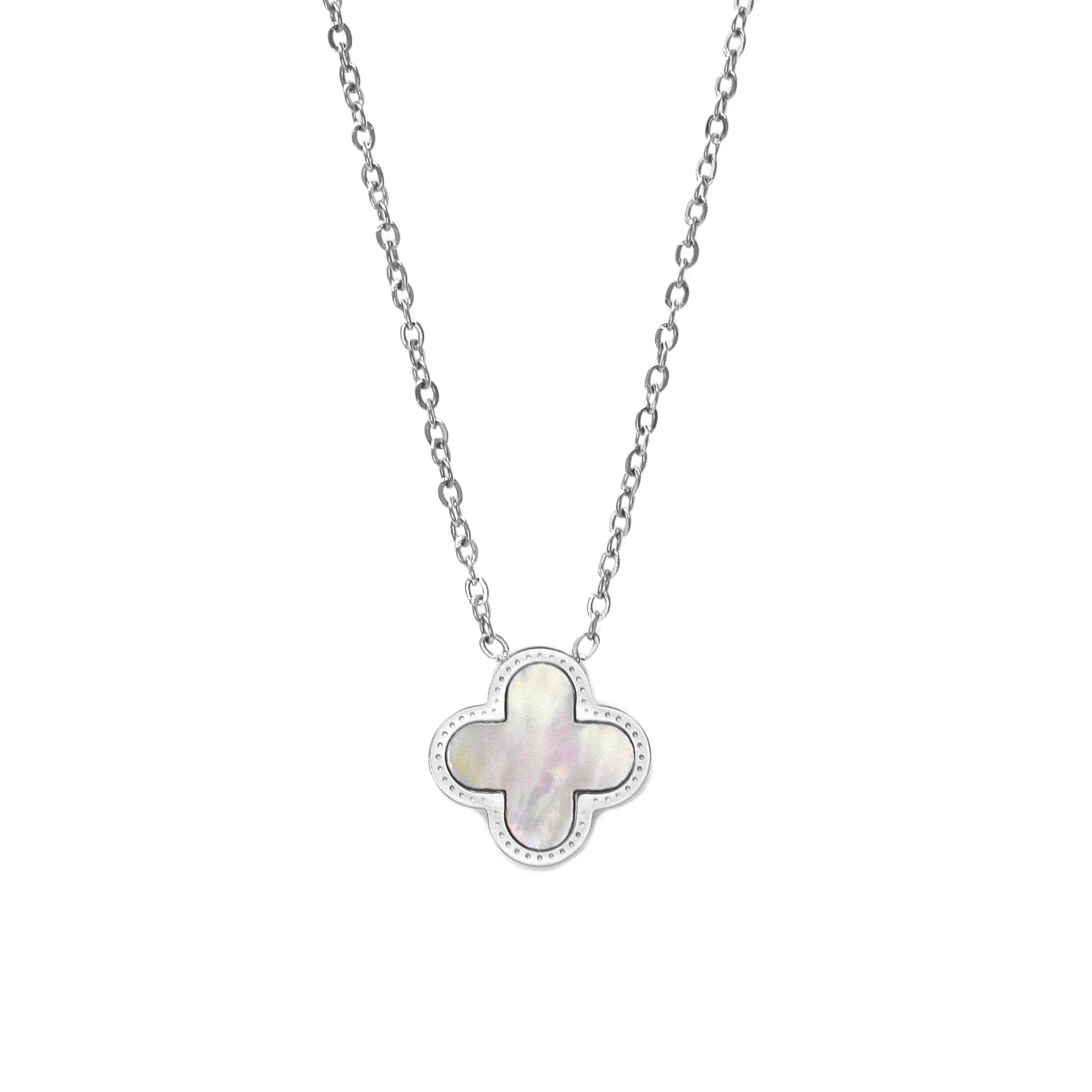 ネックレス・ペンダント SSIL Clover Lock Pearl Collar Clover Lock Pearl Collar - SSIL