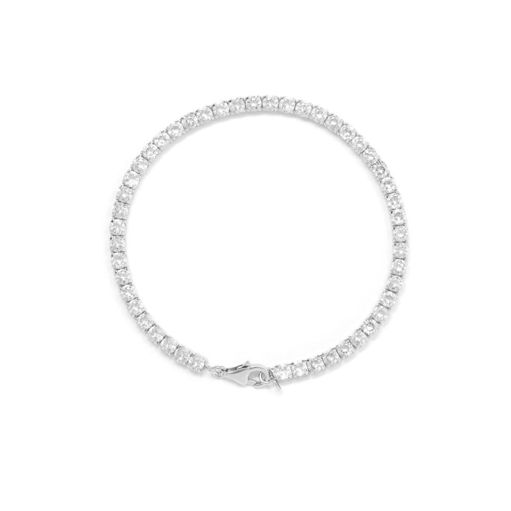 Sterling Silver Tennis Bracelet - Gift Box Included