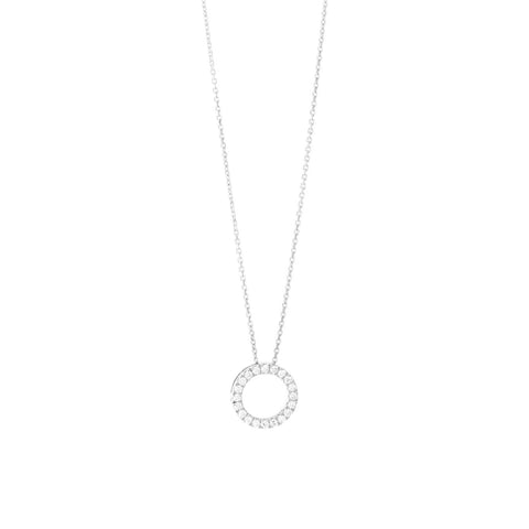 The Love Circle Necklace - 9ct Gold